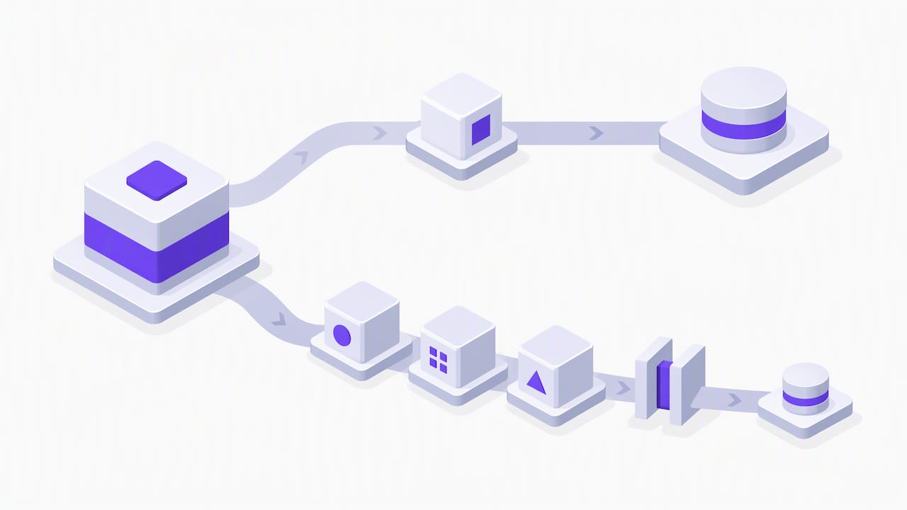 Illustration showing sequenced product add-ons