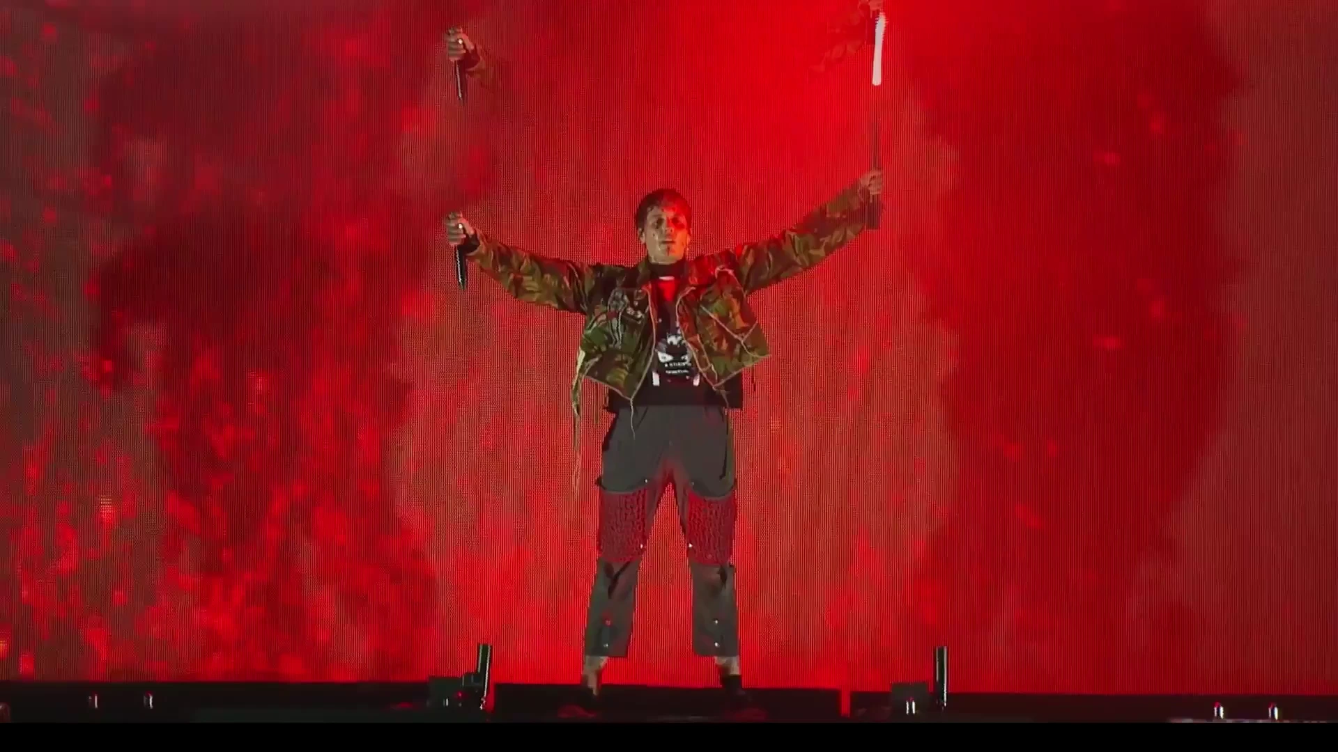 Bring Me The Horizon festival performance